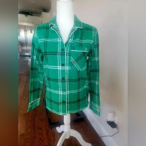 Wondershop Green and Black Plaid Sleepwear